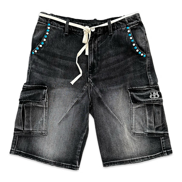 HMDD OKC Jean Shorts Black Apparel