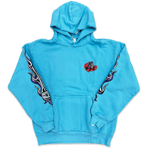 Warren Lotas Broken Heart Reaper Hoodie Baby Blue Apparel