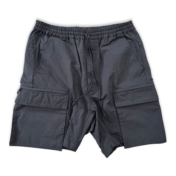 Jacov Hanging Pocket Cargo Short Black Apparel