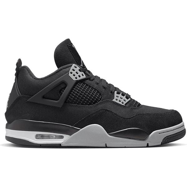 Jordan 4 Retro SE Black Canvas Shoes