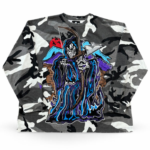 Warren Lotas Arrow Man Long Sleeve Urban Camo Apparel