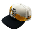 Hellstar Paintbrush Snapback Hat Black/Yellow Accessories