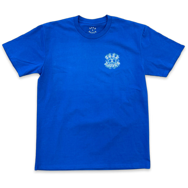 Born x Raised Airbrush Rocker S/S T-Shirt Blue Apparel