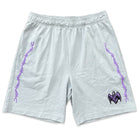 Warren Lotas Bat Reaper Mesh Shorts Grey Purple Apparel