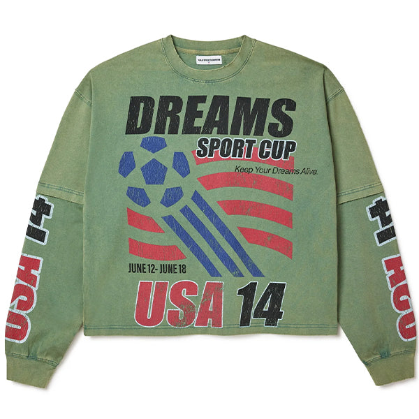 Vale Forever USA14 Long Sleeve Green Apparel