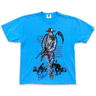 Warren Lotas Blue Cowboy T-Shirt Blue Apparel