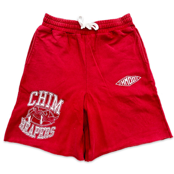 HMDD Chim Reapers Sweatshort Red Apparel