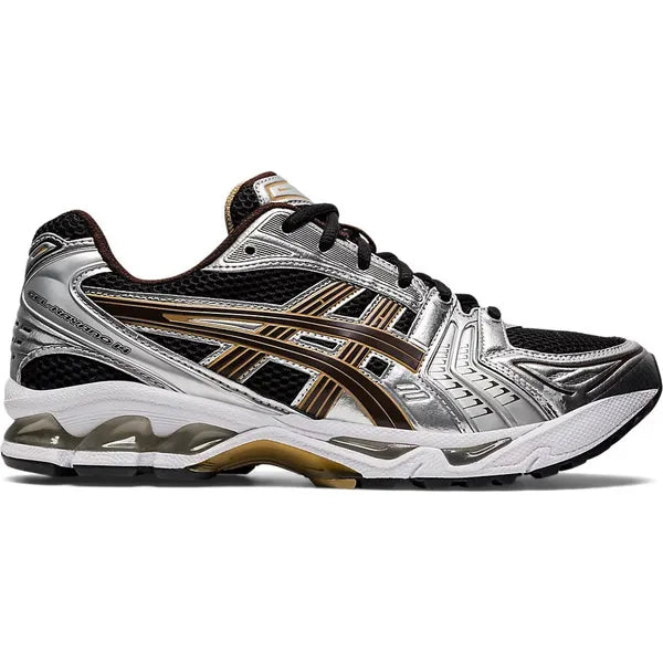 ASICS Gel-Kayano 14 Black Coffee Silver Sneakers