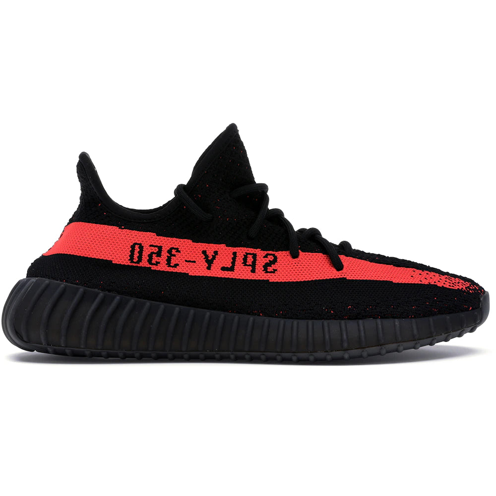 adidas Yeezy Boost 350 V2 Core Black Red (2016/2022/2023) Sneakers