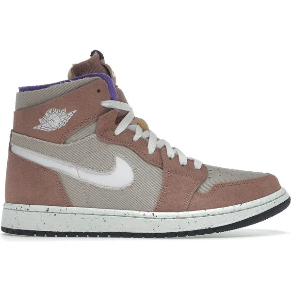 Jordan 1 High Zoom Air CMFT Fossil Stone Sneakers