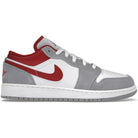 Jordan 1 Low SE Smoke Grey Gym Red (GS) Sneakers