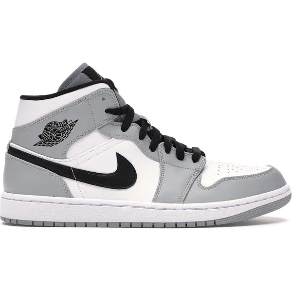 Jordan 1 Mid Light Smoke Grey Sneakers