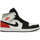 Jordan 1 Mid SE Red Black Toe Sneakers