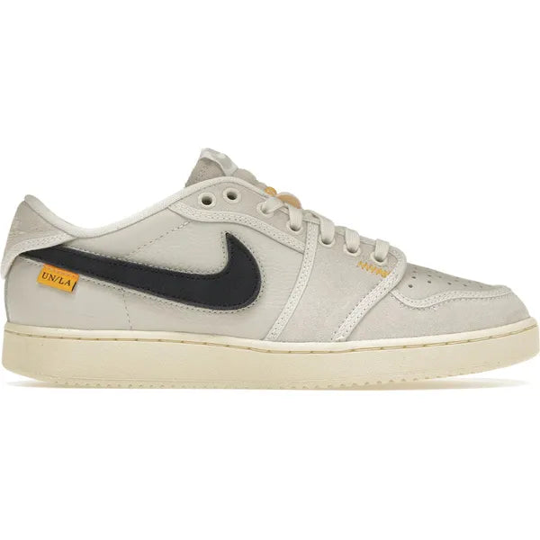 Jordan 1 Retro AJKO Low SP Union Sail Leather Sneakers