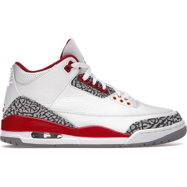 Jordan 3 Retro Cardinal Red Sneakers