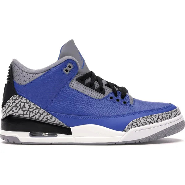 Jordan 3 Retro Varsity Royal Cement Sneakers