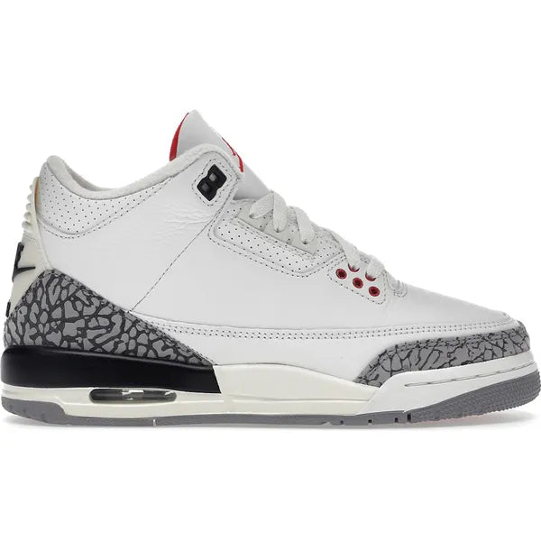 Jordan 3 Retro White Cement Reimagined (GS) Sneakers