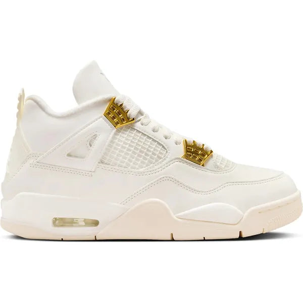 Jordan 4 Retro Metallic Gold (Women's) Sneakers