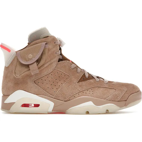 Jordan 6 Retro Travis Scott British Khaki Sneakers