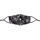 BAPE Dazzle Camo Mask Black Accessories