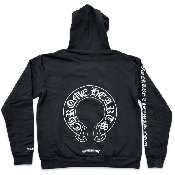 Chrome Hearts Silver Glitter Hoodie Black – Sole By Style