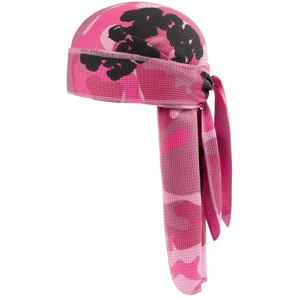 Denim Tears Cotton Wreath Durag Pink Camo Accessories