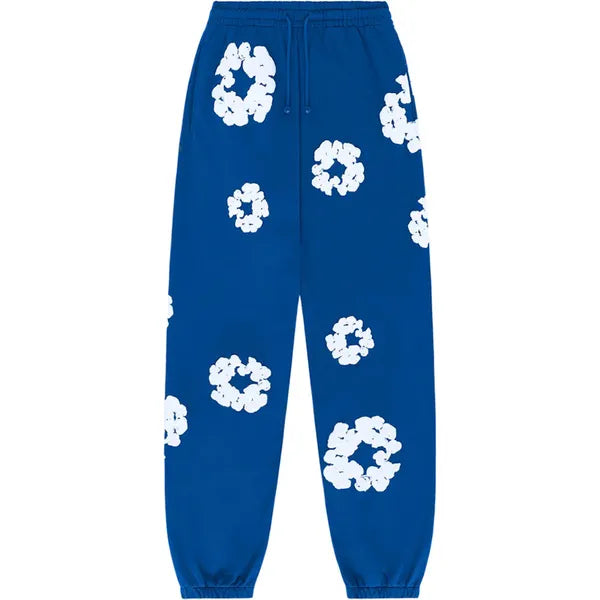 Denim Tears The Cotton Wreath Sweatpants Royal Blue Apparel