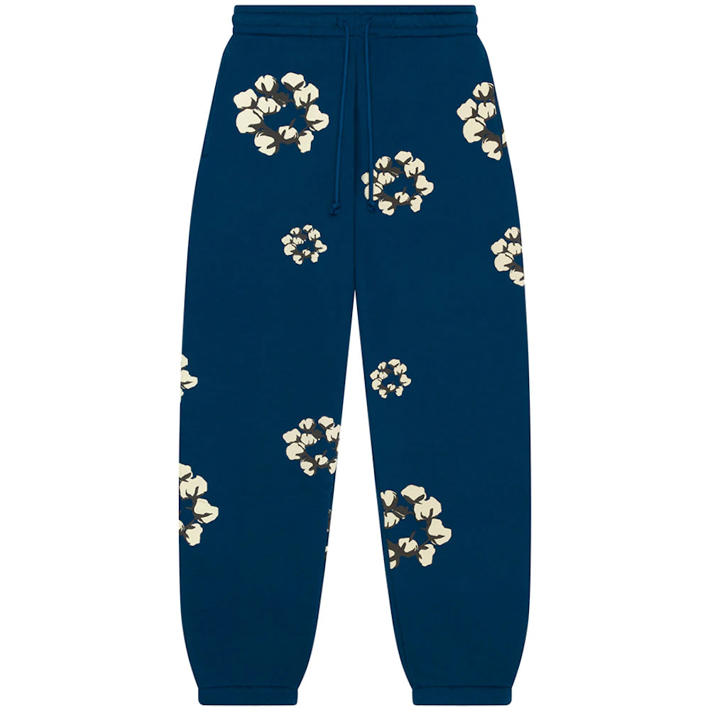 Denim Tears x CPFM Cactus Tears Wreath Sweatpants Navy Apparel