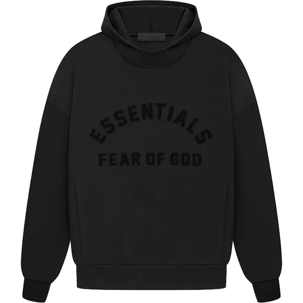 Fear of God Essentials Hoodie Black Apparel