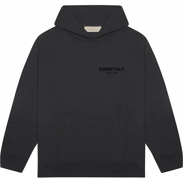 Fear of God Essentials Pullover Hoodie (FW22) Stretch Limo/Black Apparel