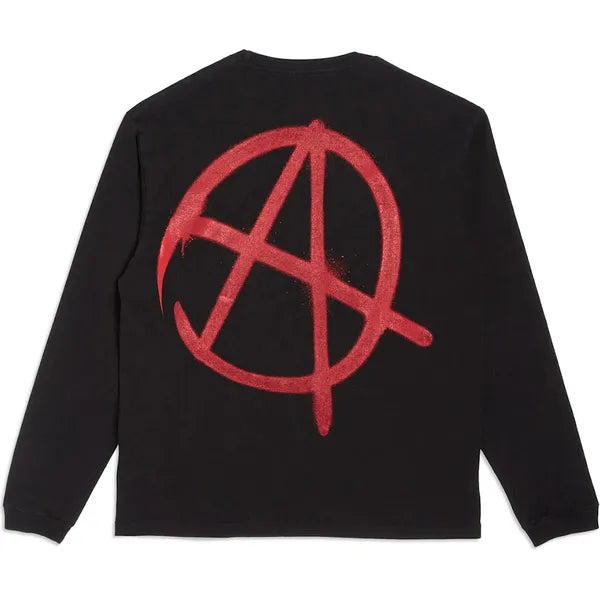 Gallery Dept. Anarchy L/S Tee Black/Red Apparel
