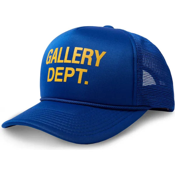 Gallery Dept. Logo Trucker Hat Blue Accessories