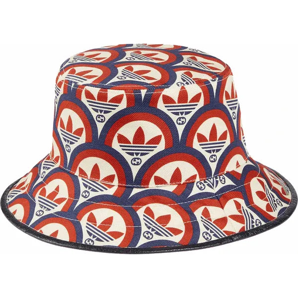Gucci x adidas Bucket Hat Red/Blue Accessories