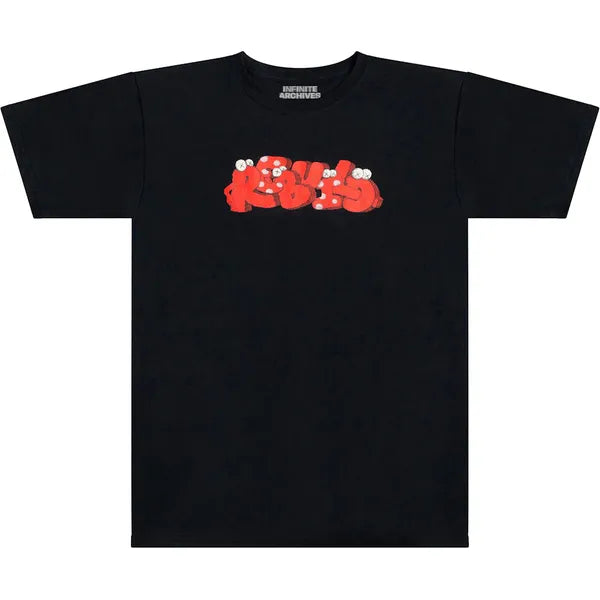 Infinite Archives x KAWS Rebuild T-shirt Black Apparel