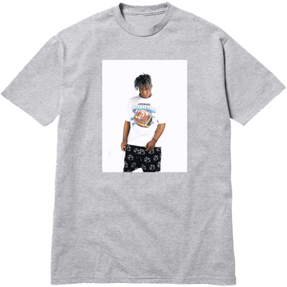 Juice Wrld X Revenge Photo Tee Grey Apparel