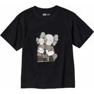 KAWS x Uniqlo Kids UT Short Sleeve Graphic T-shirt (US Sizing) Black Apparel