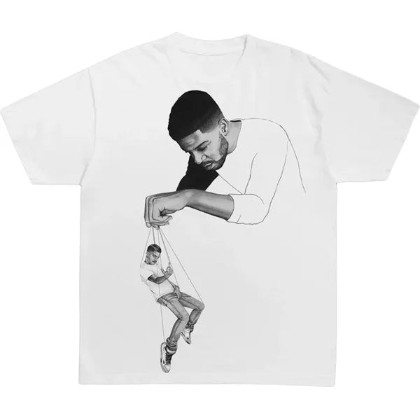Kid Cudi C/O Virgil Abloh "Pulling Strings" T-Shirt White Apparel