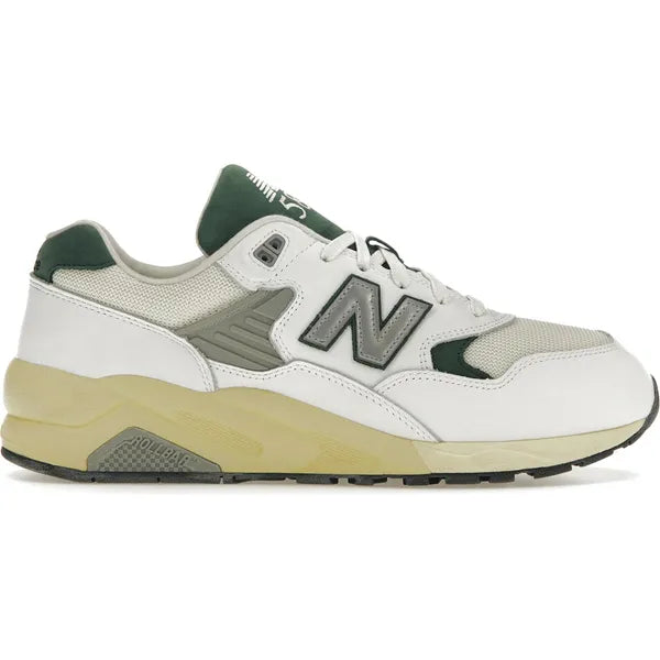 New Balance 580 White Nightwatch Green Sole By Style