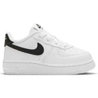 Nike Air Force 1 Low White Black Swoosh (TD) Sneakers