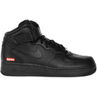 Nike Air Force 1 Mid Supreme Black Sneakers