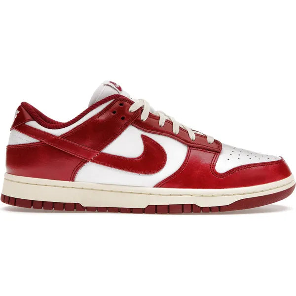 Nike Dunk Low PRM Vintage Team Red (Women's) Sneakers