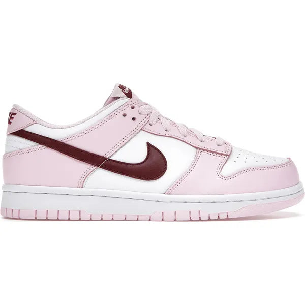 Nike Dunk Low Pink Foam Red White (GS) Sneakers