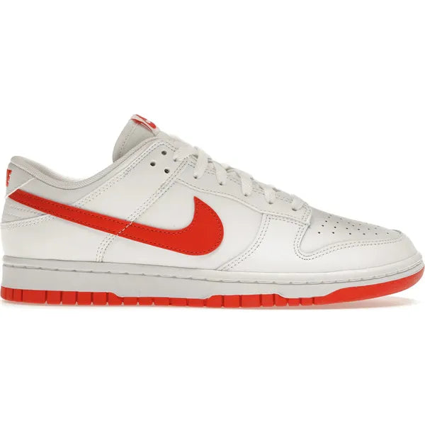Nike Dunk Low Retro White Picante Red Sneakers