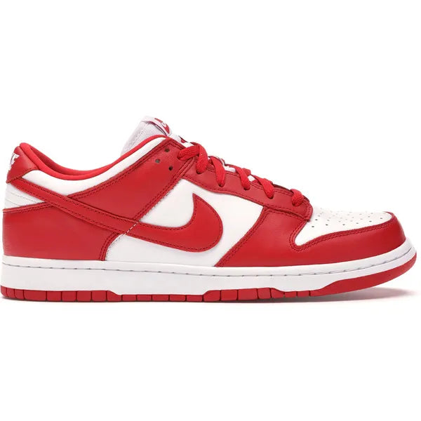 Nike dunk low flyknit red best sale