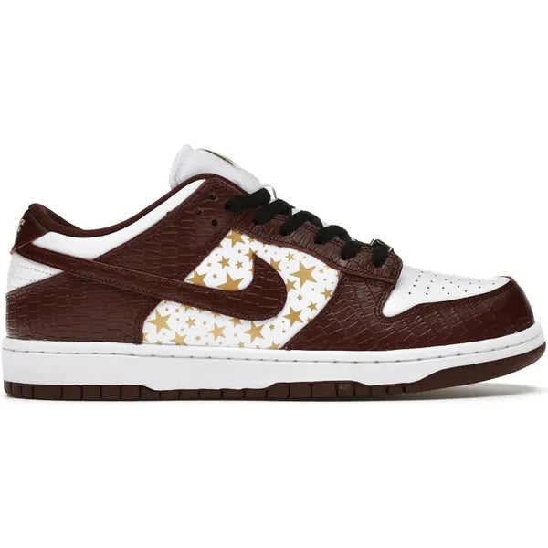 Nike SB Dunk Low Supreme Stars Barkroot Brown (2021) Sneakers