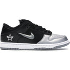 Nike SB Dunk Low Supreme Jewel Swoosh Silver Sneakers