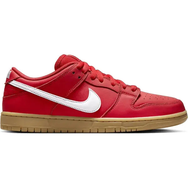 Nike SB Dunk Low University Red Gum Sneakers