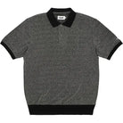 Palace Lurex Polo Silver Apparel