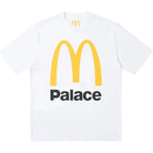 Palace x McDonald's Logo T-shirt White Apparel