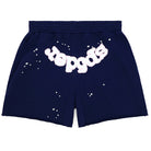 Sp5der OG Web Logo Sweat Short Navy Apparel